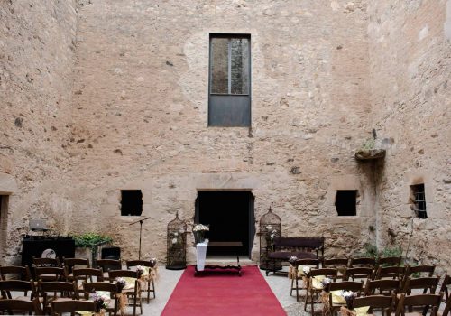 patio de armas bodas castillo cortal gran