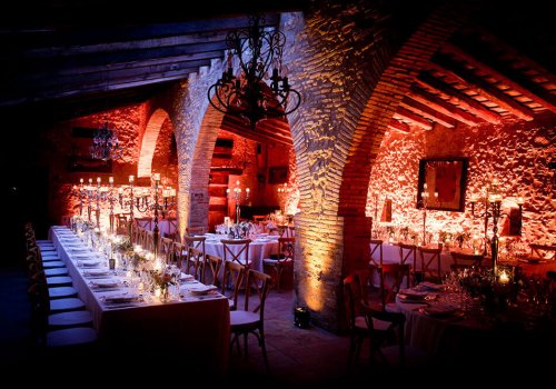 salón de arcos bodas castillo cortal gran